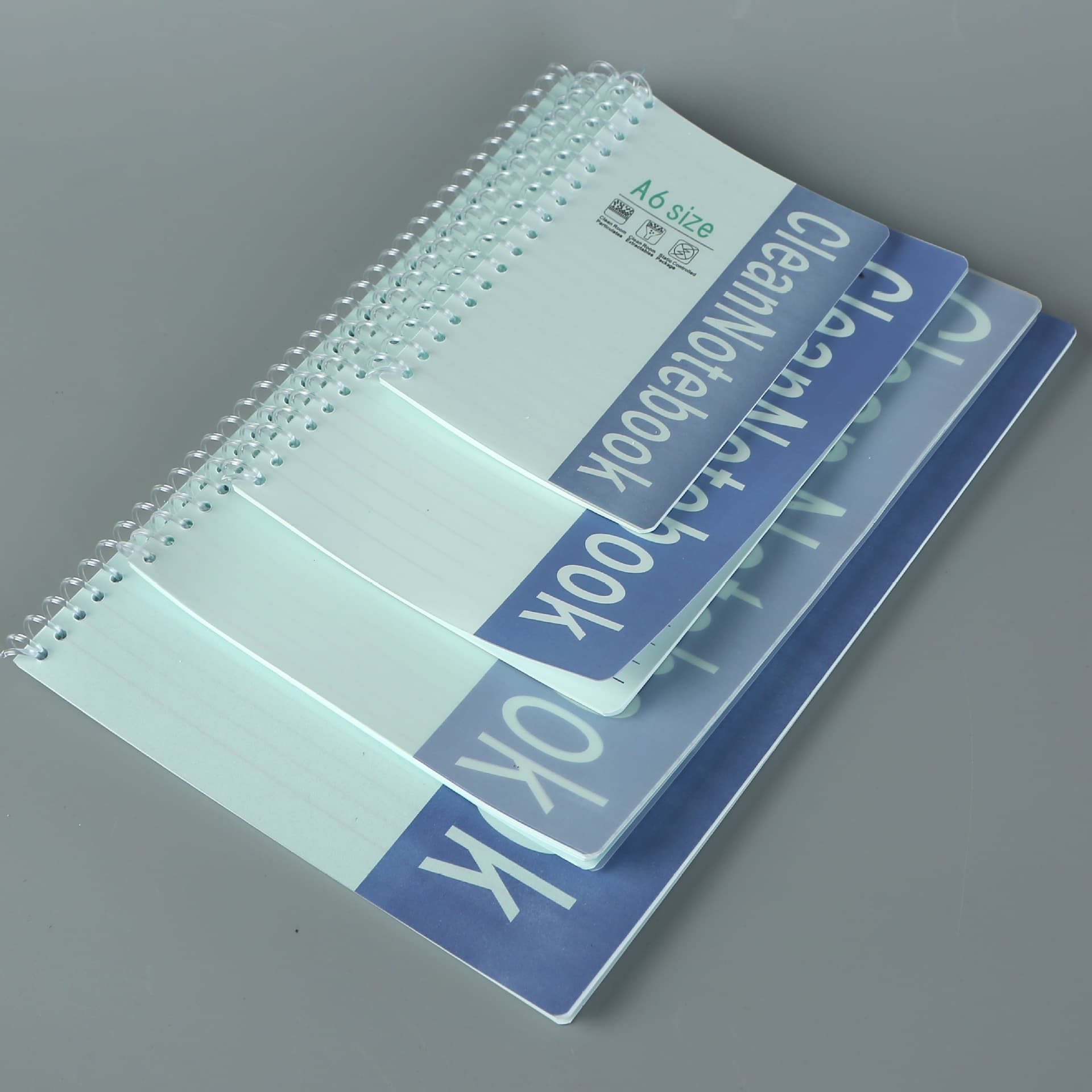 KM A4 A5 A6 B5 Dust-Free Notebook Clean Book Dust-Free Room Copybook Writing Notepad