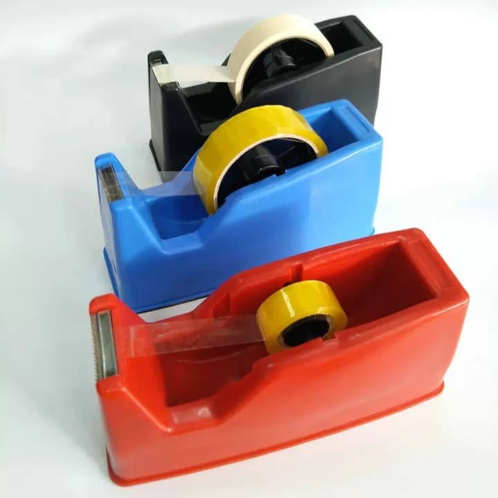 Large tape stand desk tape cutter, suitable for tapes below 26mm, available in blue, red and black