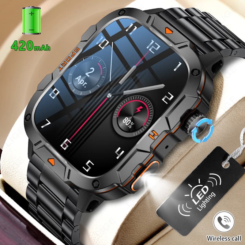 Cross-border QX12 Smart Watch Bluetooth Call Heart Rate Blood Pressure Blood Oxygen Health Monitoring Waterproof Watch Wholesale