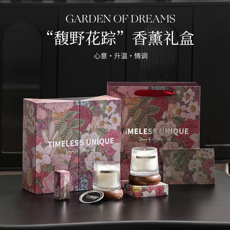 Scented Candle Gift Set Premium Long-Lasting Fragrance Kit Birthday Gift Wedding Favor Decoration Wholesale Custom