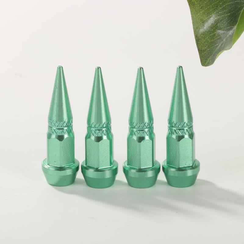 Car Modification 45mm Car Accessories Motorcycle Bullet Shape Valve Stem Cap Valve Core Tire Valve Cap