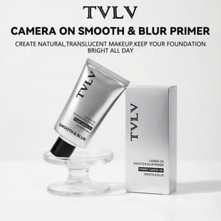 Cross-border Cosmetics TVLV Silky Smoothing Primer Hydrating Moisturizing Fine Fitting Not Easy to Cake Primer