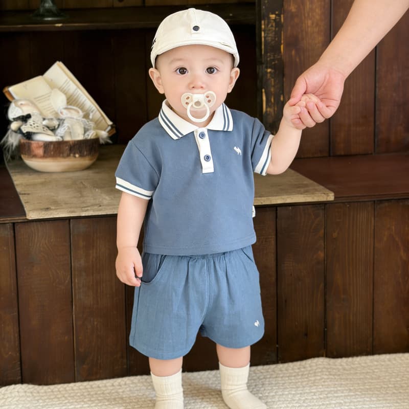 Boys Short Sleeve Polo Shirt Summer New Style Toddler Fashion Top Casual T-Shirt Baby Summer Clothes