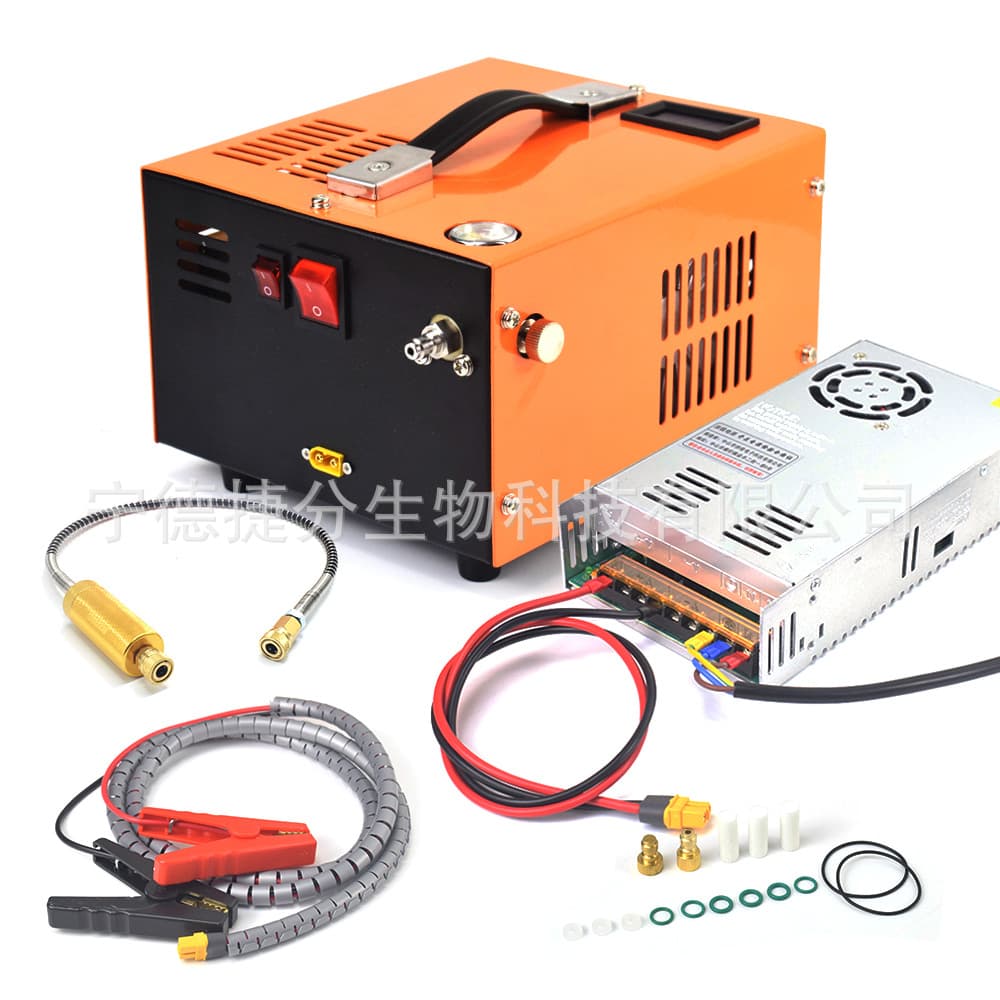 Factory Supply 12V High-Pressure Car Air Pump 30MPa Built-in Transformer 12V Inflator Auto Shut-off 4500PS