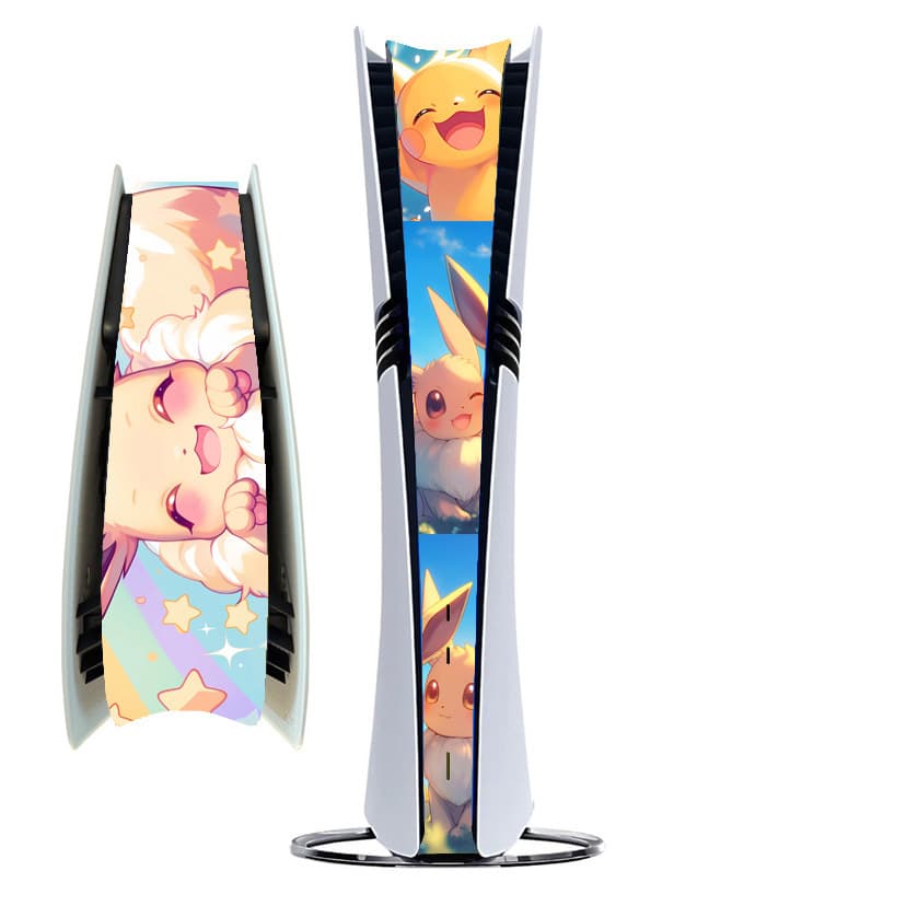 Suitable for ps5 pro side film, middle sticker, anti-fingerprint, host strip personalized sticker, can be made as picture
