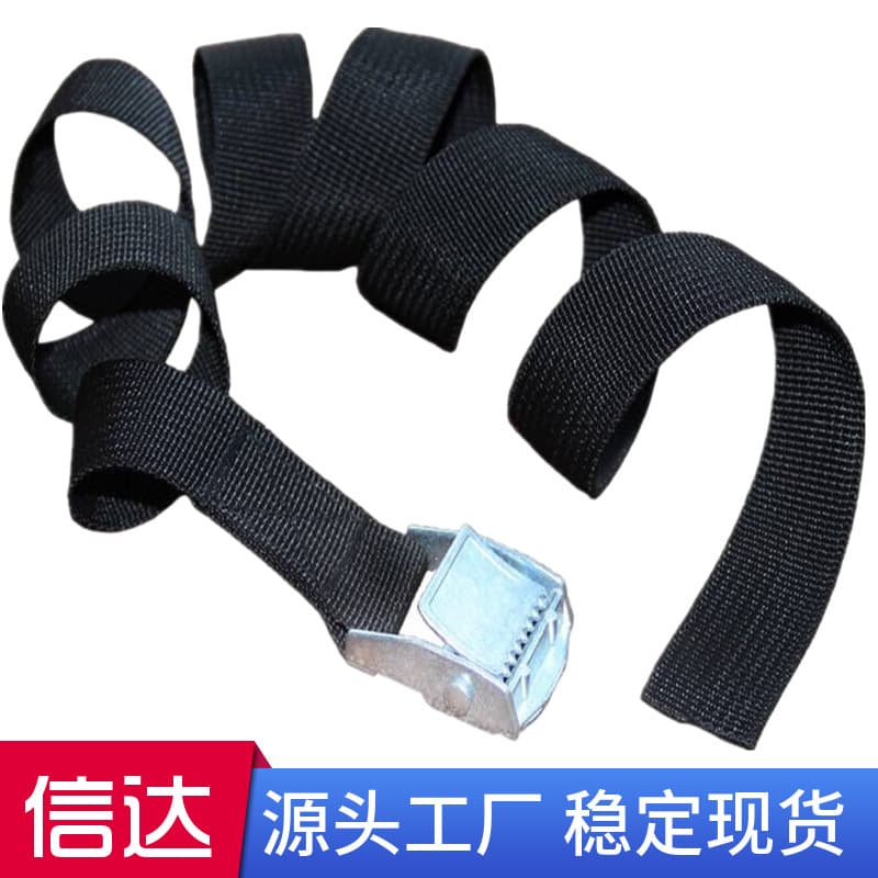 Factory direct colored car cargo straps, logistics pallet tensioners, zinc alloy buckle straps