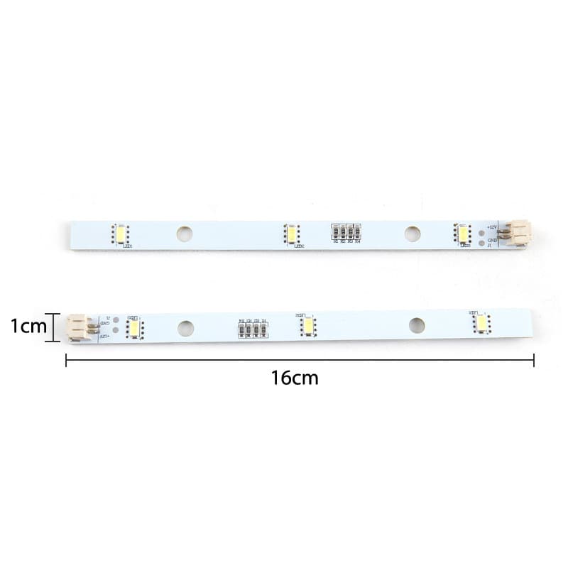 Haier Xian LED Light Strip for Refrigerator E349766 MDDZ-162A 1629348 DC12V 2W Plastic Material