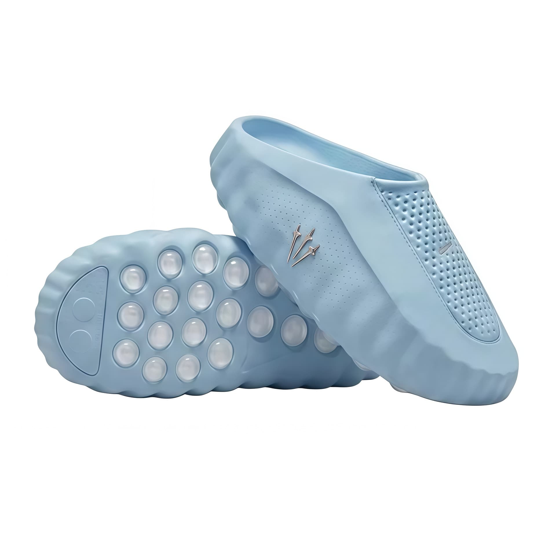 Cross-border trade mind 001 outdoor anti-slip unisex popular sports massage particle thick sole height-increasing casual slippers