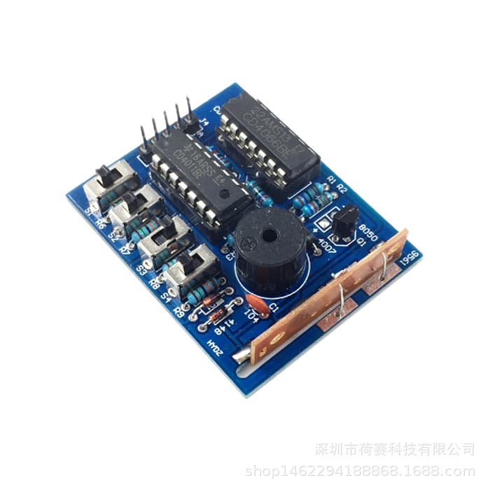 16-Tone Music Box Kit / Electronics DIY Kit / Electronic DIY Kit / Music DIY Components