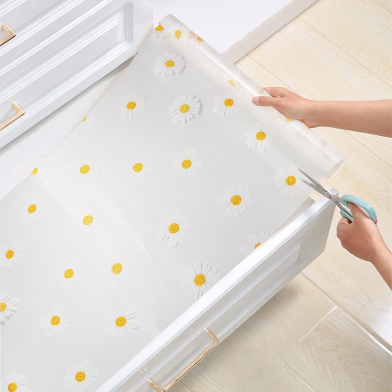 Eva Thickeneded Printed Table Mats, Cabinet Mats, Shoe Cabinet Drawers, Moisture-Proof Pads, Cuttable Kitchen Waterproof and Oil-Proof Pads