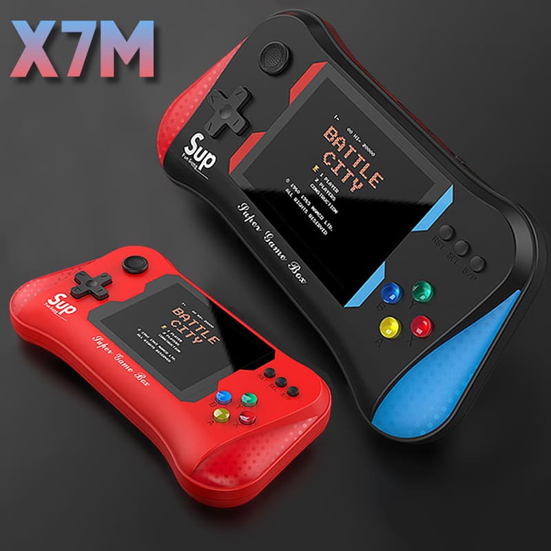 Kindergarten Can Distribute the Popular X7M 3.0-inch Screen 500-in-1 Childhood Contra Tetris Game Console Retro