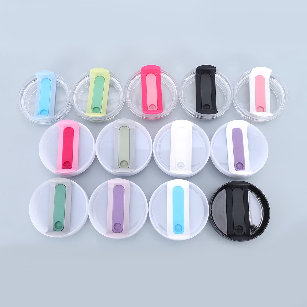 Selected 30 Second Generation Car Cup Lid Plastic Sealed Insulated Cup Lid Large Capacity Ice Master Cup Silicone Straw Lid