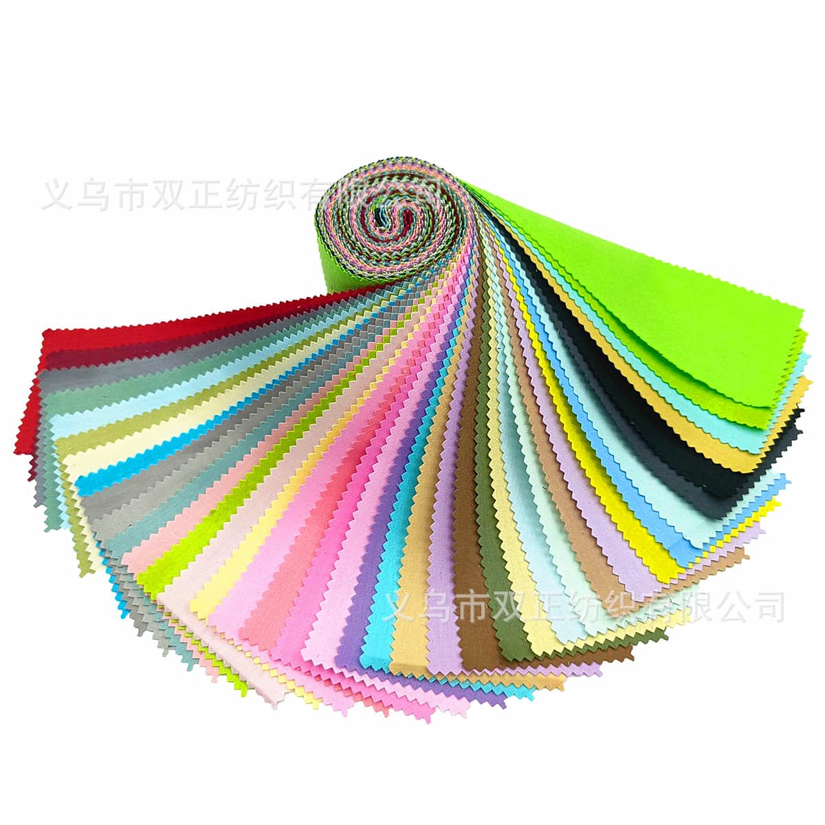 40 Pieces Multicolor Solid Color Cross-border Foreign Trade Quilting Patchwork Fabric Strips Hundred Families Quilt Material Kit