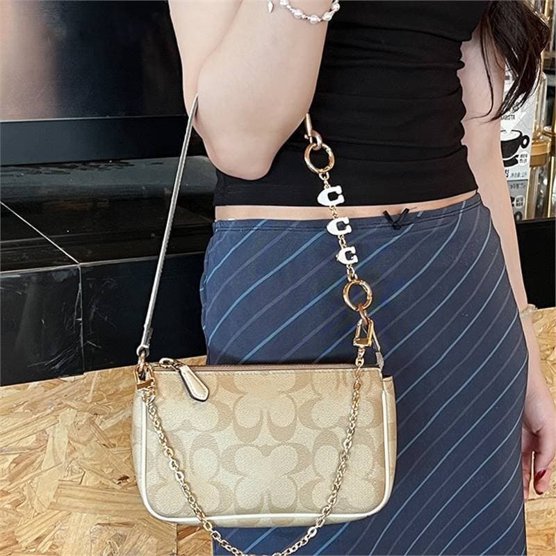 Factory Direct Mahjong Bag Extension Chain, Fits Coach Rogue Bag, Underarm Bag Chain Accessory