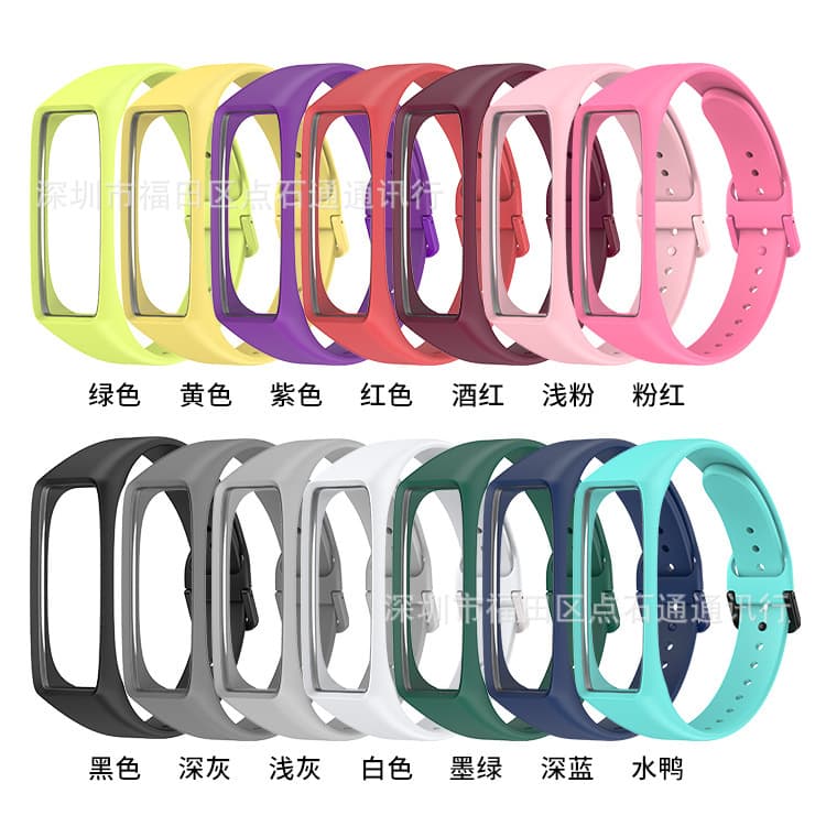 Suitable for Samsung galaxy fit 2 SM-R220 watch official silicone strap smart bracelet wristband