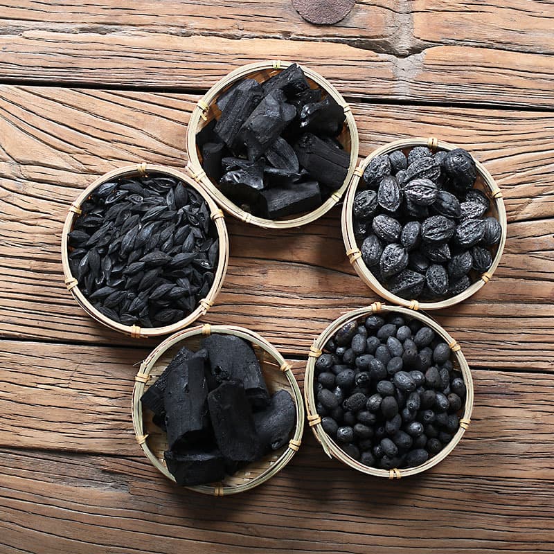 Special Smokeless Charcoal for Indoor Tea Boiling Stove, Barbecue with Longan, Olive, Walnut, Jujube Pit, and Ding Charcoal