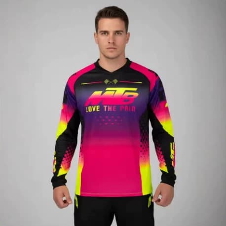 Mountain Bike T-Shirt Motocross DH MTB Jersey Motorcycle Shirt Sweatshirt Sportswear