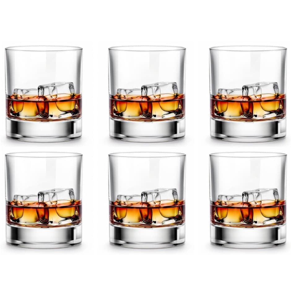 Classic Bar Whiskey Glass Scottish Style Glassware Father's Day Engagement Christening Spirits Cup