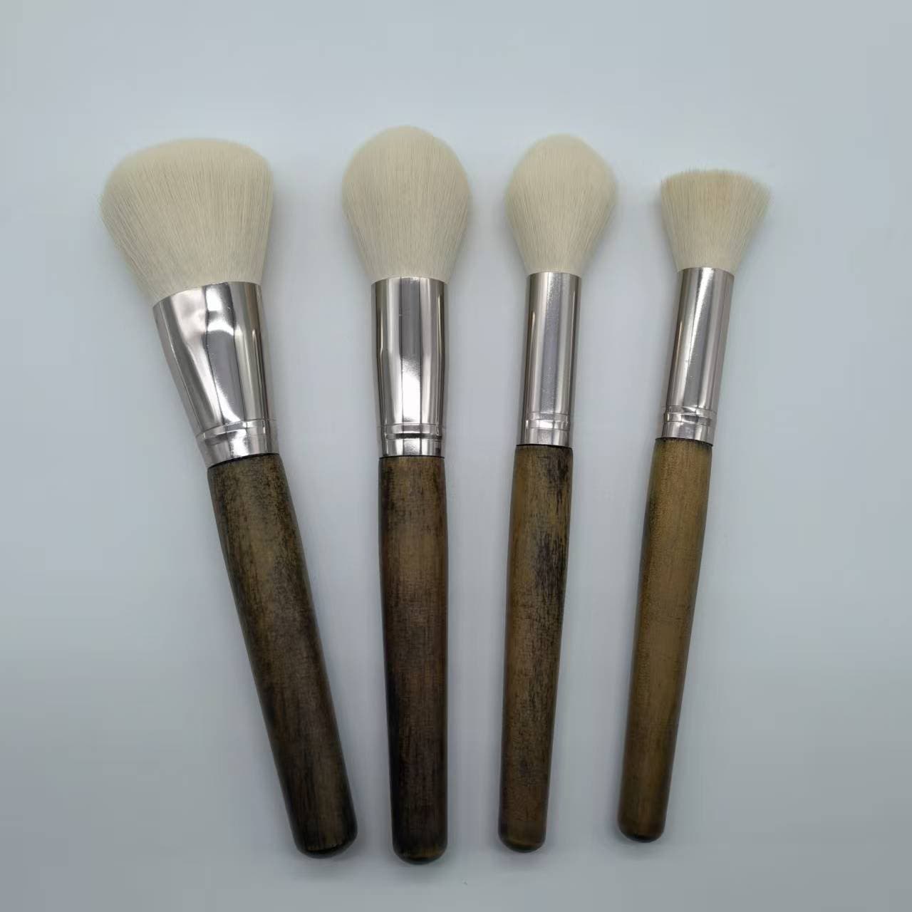 Cross-Border Hot-Selling Single High-End Makeup Brush Imitation Wool Makeup Brush Set Professional Makeup Artist Complete Set of Makeup Brushes