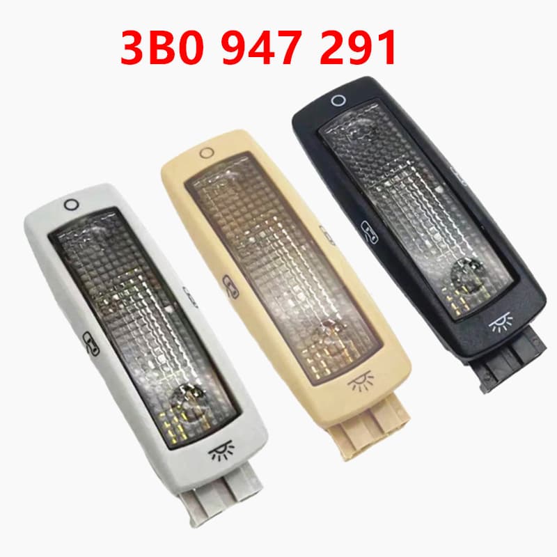 Tiguan Yeti Passat Bora Golf Roof Rear Reading Light Dome Light 3B0 947 291 Comfort Upgrade