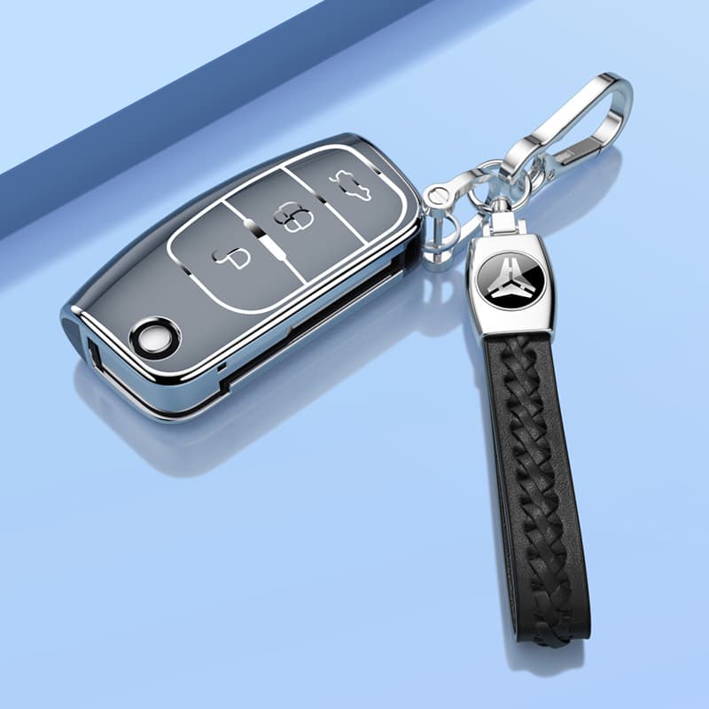 Key case for Ford Classic Focus, Fiesta key cover, old model Wingroad car key protection shell