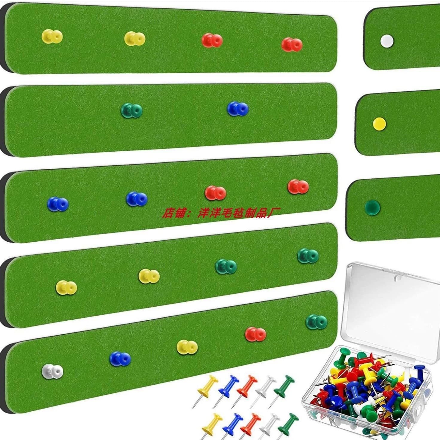 Cross-border Amazon exclusive felt notepad memo board bulletin board self-adhesive Instagram self-adhesive decorative board