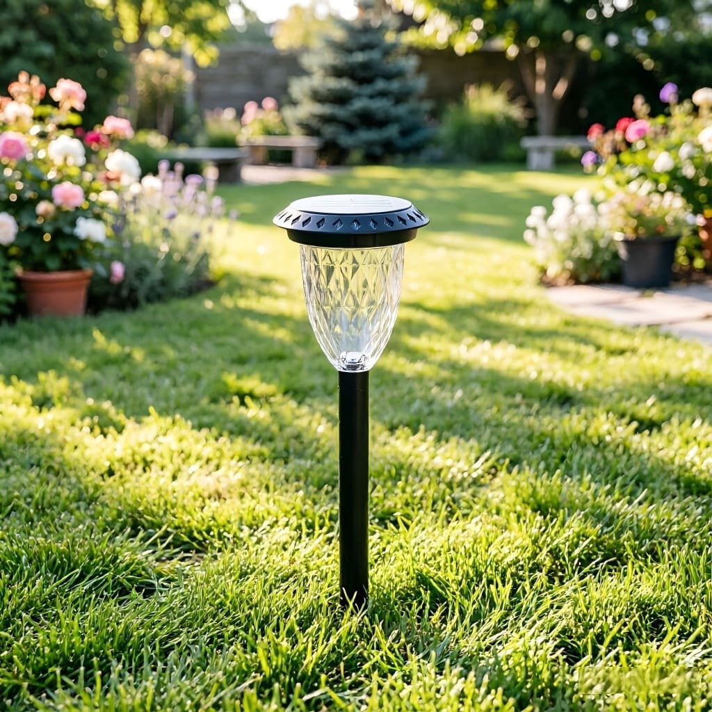 Solar outdoor lights, courtyard garden decoration, projection atmosphere lights, outdoor yard landscaping ground lights, ground lawn lights
