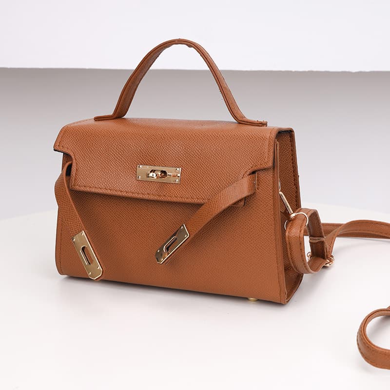 2026 Summer New Niche Design Kelly Bag for Women, High-End Commuter Crossbody Bag, Simple and Versatile Shoulder Bag
