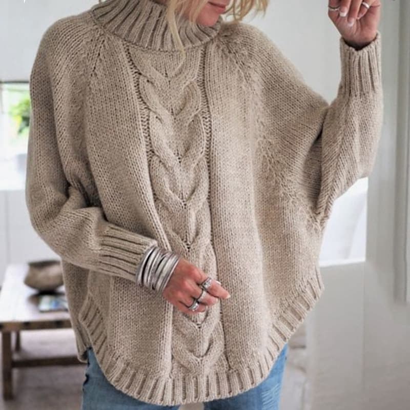 2025 Autumn Winter Lady Sweater Women Knit Tops Loose Jumper