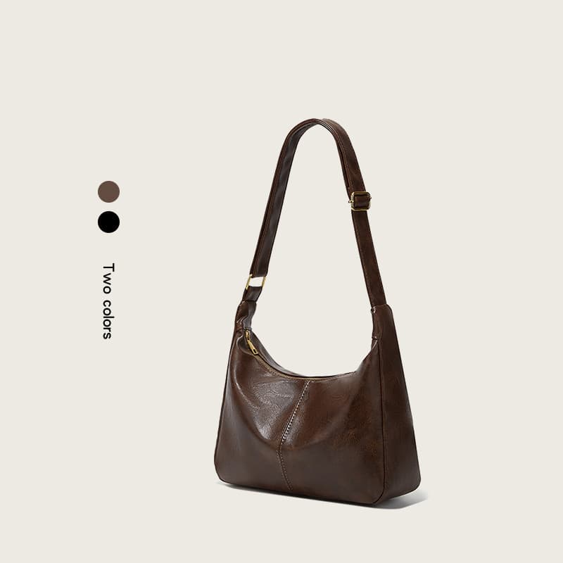 Maillard Retro Crossbody Bag for Women 2026 New Trendy Korean Style Tote Bag Versatile Large Capacity Shoulder Bag