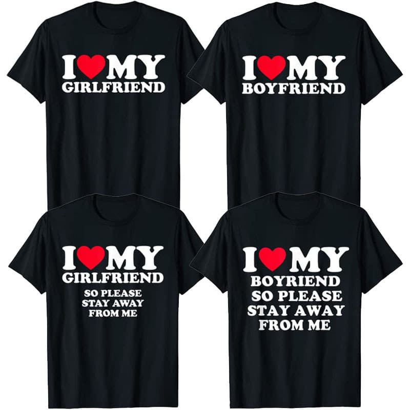 I Love My Boyfriend Clothes I Love My Girlfriend Shirt