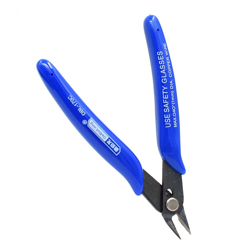PLATO170 Ruyi Pliers Electronic Cutting Pliers, 170 Maintenance Diagonal Pliers with Rubber Sleeves, De Bailong Pliers