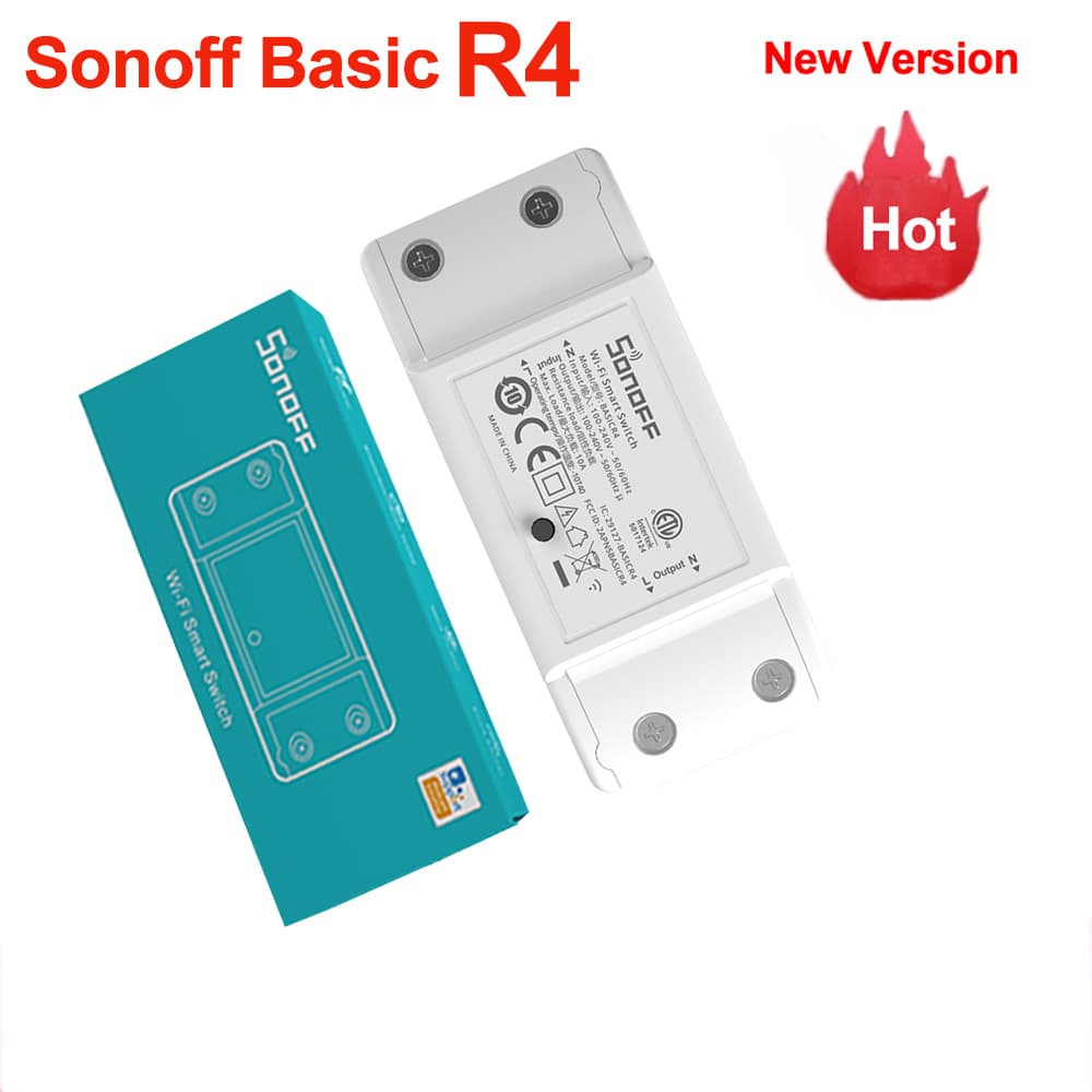 Sonoff Basic R2 WiFi Smart Switch DIY Modification Kit Circuit Breaker Smart Home Wireless Switch Accessories