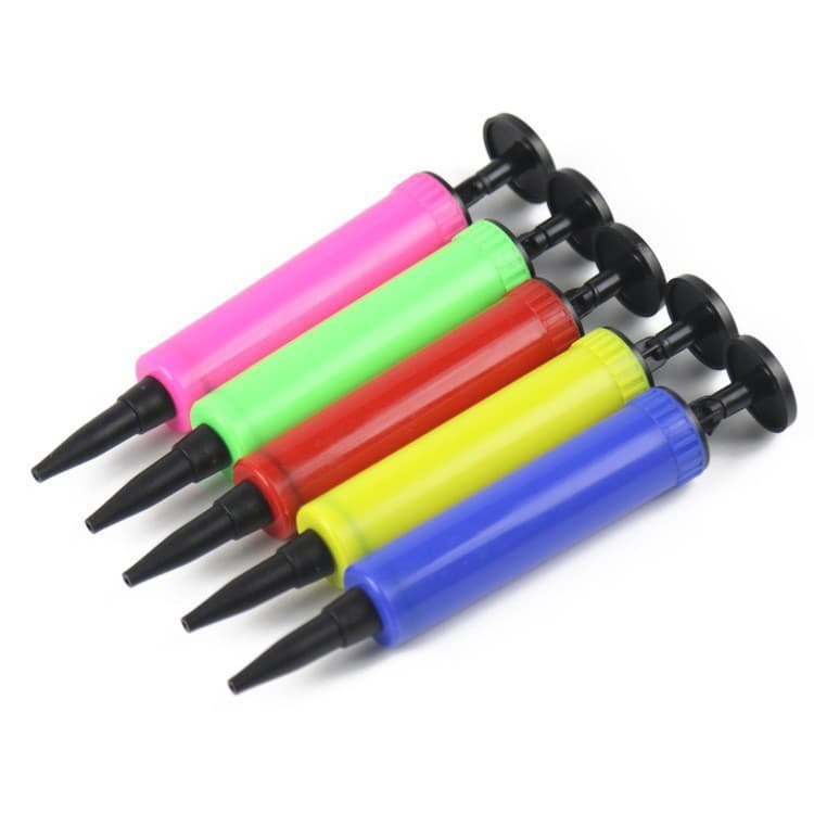 Small Mini Air Pump New Hand Push Plastic Balloon Manual Inflator Toy Balloon Accessories