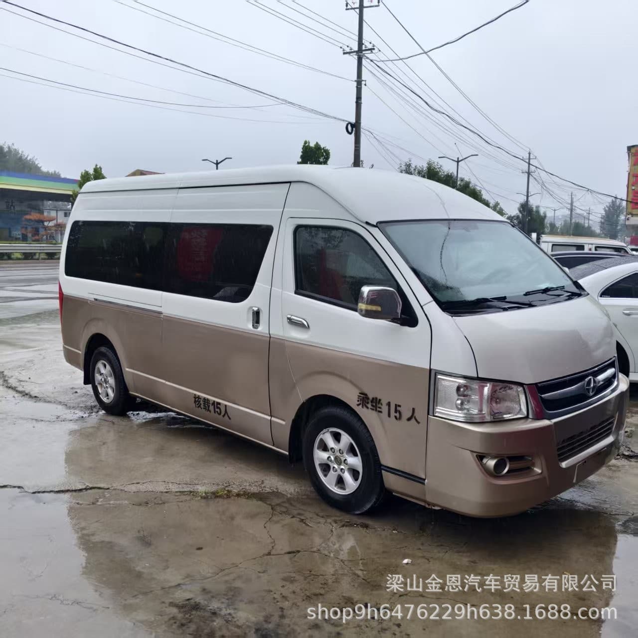 Trade Export Used Toyota Hiace 15 Seater Small Bus Coaster 23 Seater Business Reception Vehicle