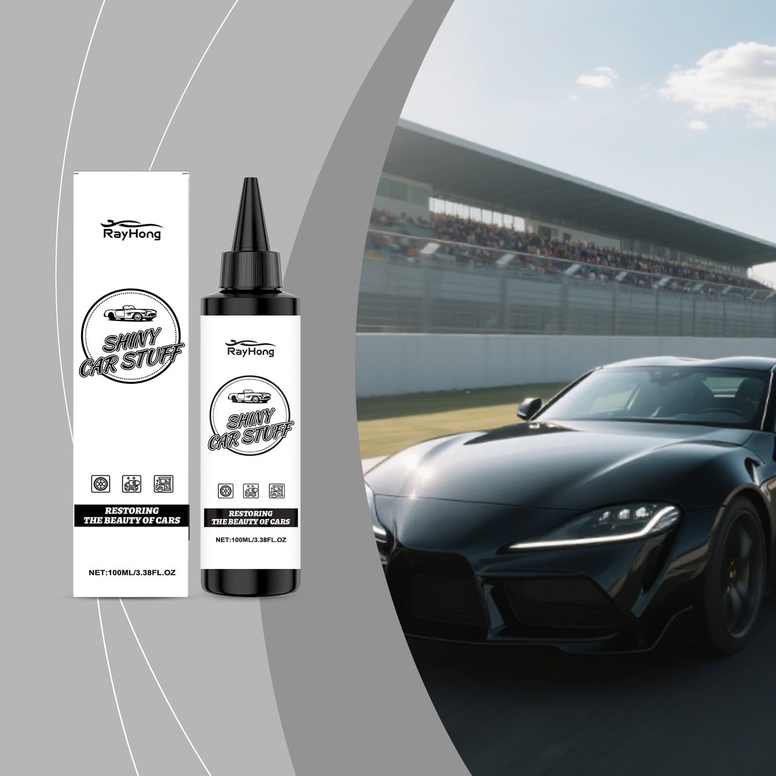 RAYHONG Car Care Agent Car Care Coating UV Resistant Waterproof Protective Mirror Gloss Brightening Coating Agent