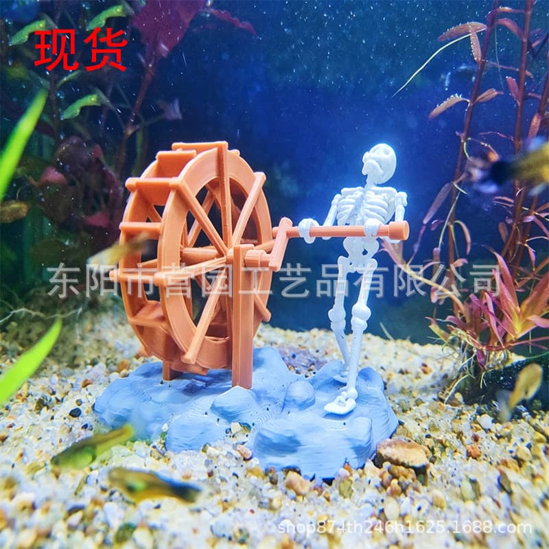 Cross-border New Product: Skull Decoration for Fish Tank - Exquisite Fish Tank Skull Ornament