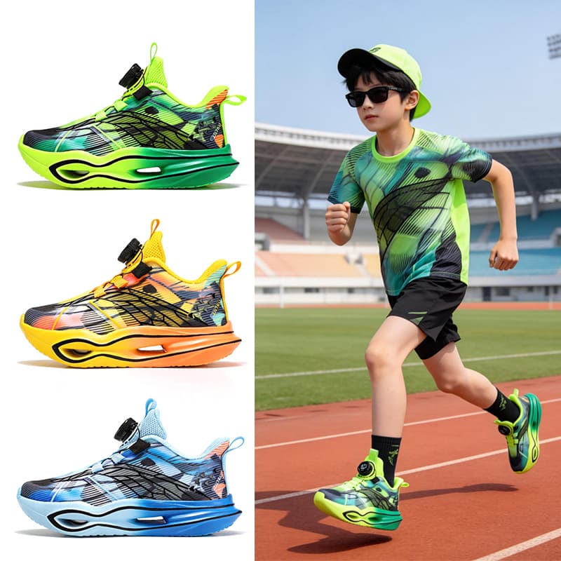 Fashion Boys Shoes 2026 New Spring Summer Mesh Breathable Boys Running Shoes Middle and Big Girls Children Mesh Shoes