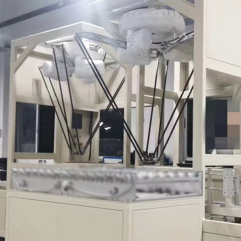 10 Years Focus on Industrial Parallel Robot New High-Speed Sorting Spider Hand with Stable Performance and Easy-to-Use Robotic Arm