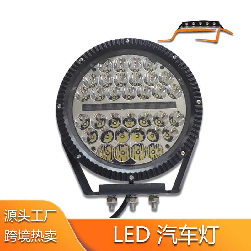 LED Front Bumper Light, LED Work Light, LED Off-Road Vehicle Light, LED Engineering Vehicle Light, Automotive Lighting, High-Power Spotlight