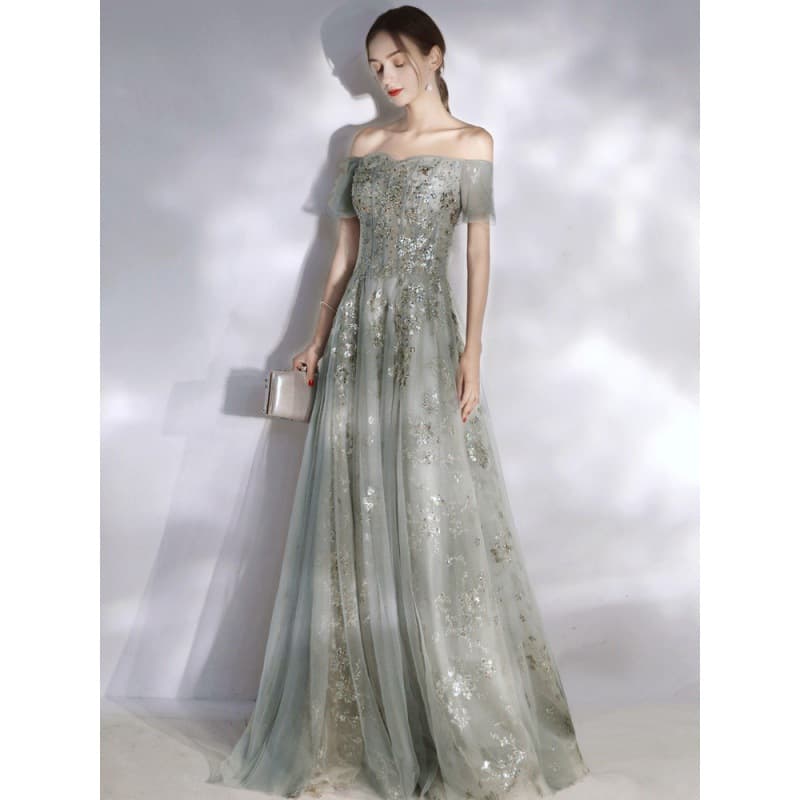 2026 New Women's Evening Dress Elegant Dreamy Long Formal Slim Fit for Hostess Summer