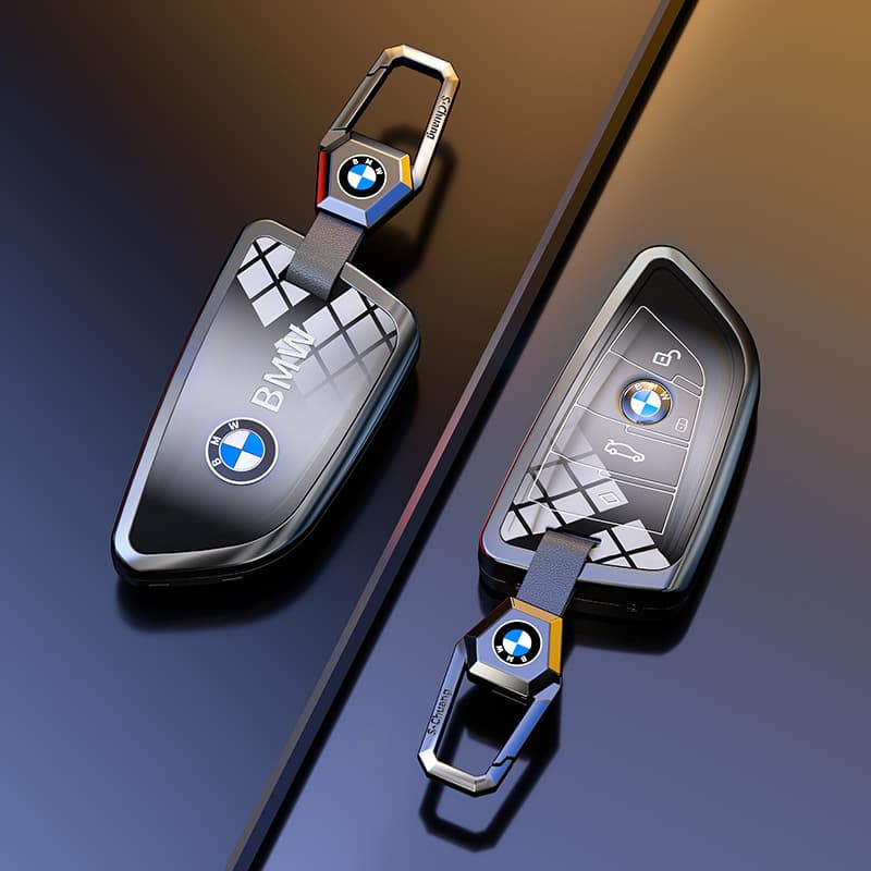 Suitable for BMW car key cover 5 series 530 car x3x5x1 male 3 series 325 7 series blade alloy shell key cover