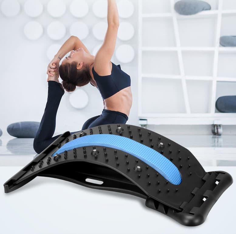 Lumbar Massager Lumbar Soother Indoor Fitness Equipment Waist Support Stretch Traction Factory