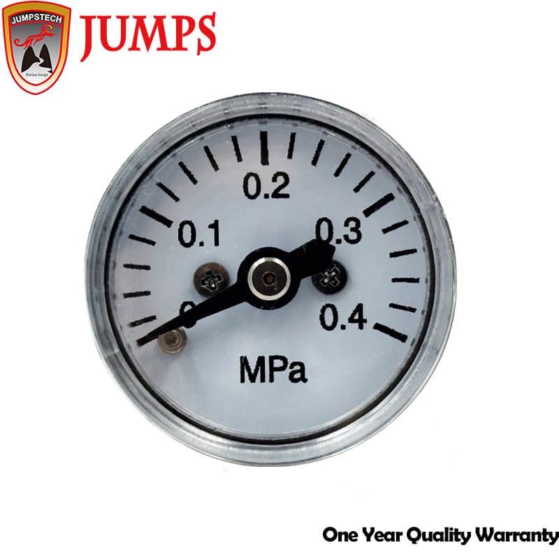 Factory Direct 25mm Mini Pressure Gauge, Stainless Steel Case, Brass Thread, 0.4MPa Water Pressure, Air Pressure, Oil Pressure Gauge