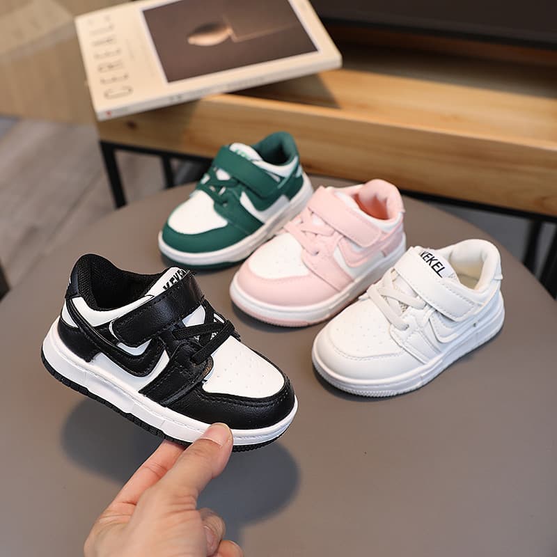Spring and Autumn New Baby Walking Shoes, Soft Sole Sports Shoes for Boys and Girls, Velcro Infant Shoes, Toddler Shoes