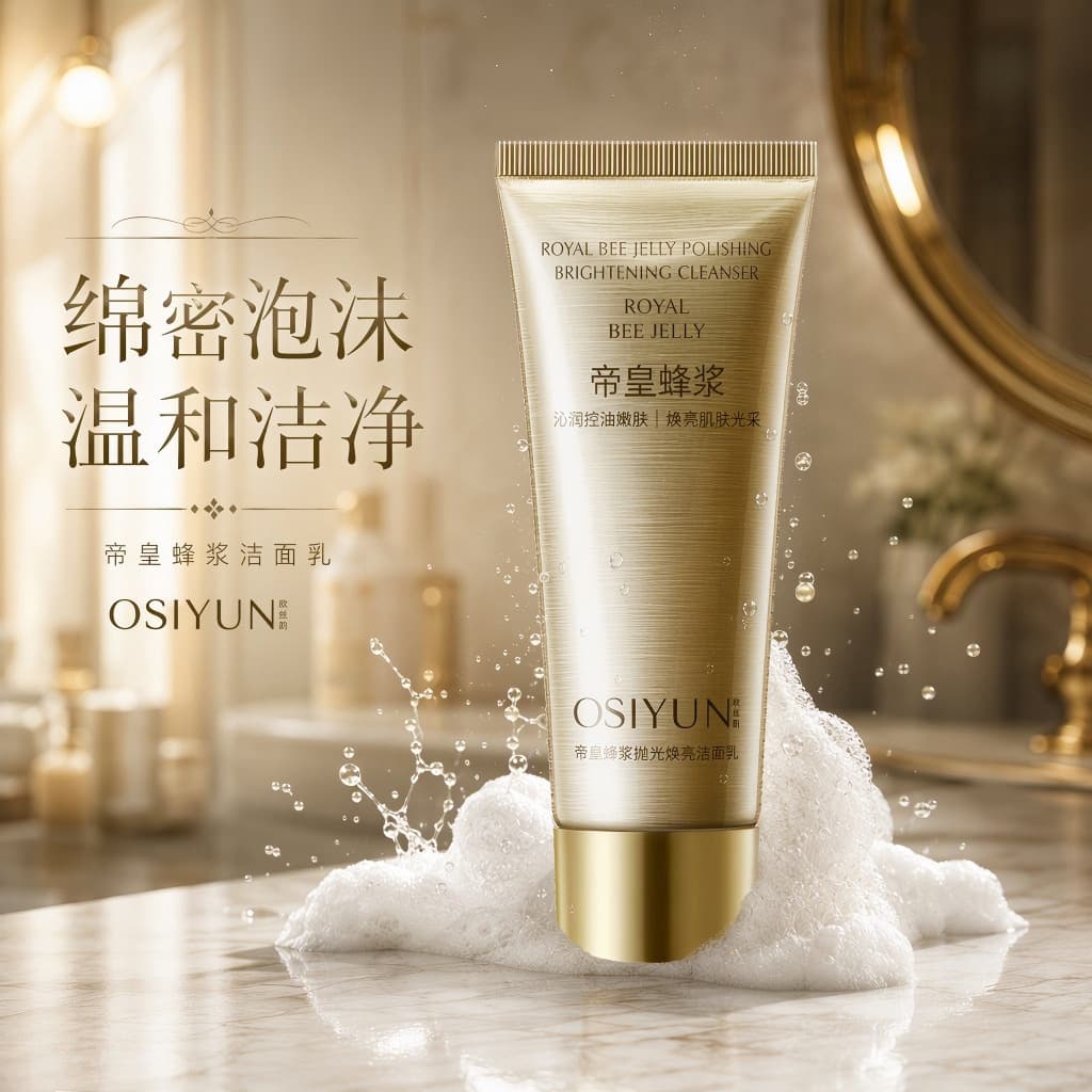 Osi Yun Imperial Honey Polishing and Brightening Cleanser Oil Control Moisturizing Amino Acid Facial Cleanser Women's Deep Cleansing