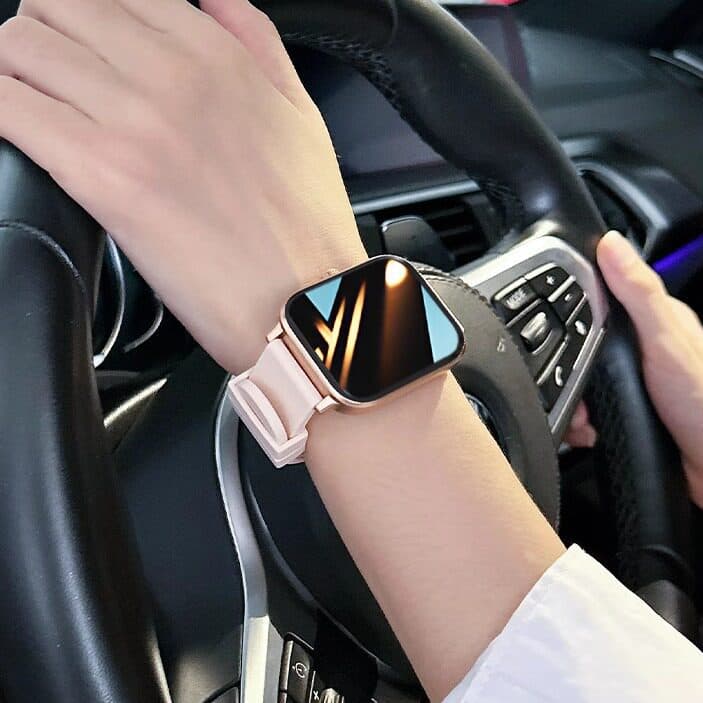 Applicable to vivo Apple ??Fruit mobile phone smart watch women's heart rate answer and call multifunctional sports watch