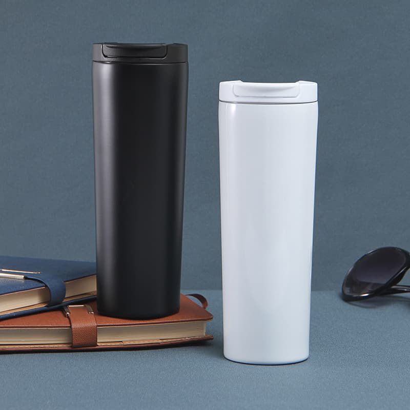 Best-selling 304 Stainless Steel Insulated Tumbler, Portable Flip-Lid Car Coffee Cup for Men and Women, Business Office Gift Cup