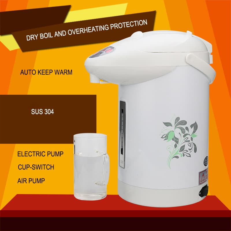 Electric Kettle TSJ 3.8L Household Stainless Steel Electric Thermos with Insulation and Boiling Function
