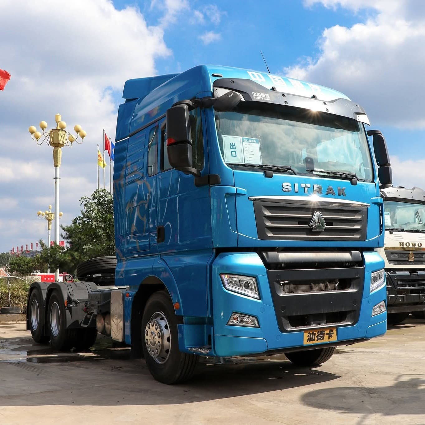 Spot export used Sinotruk SITRAK 6x4 tractor stock new vehicle SITRAK tractor export